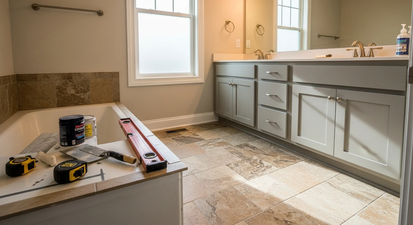 Home renovation and remodeling project