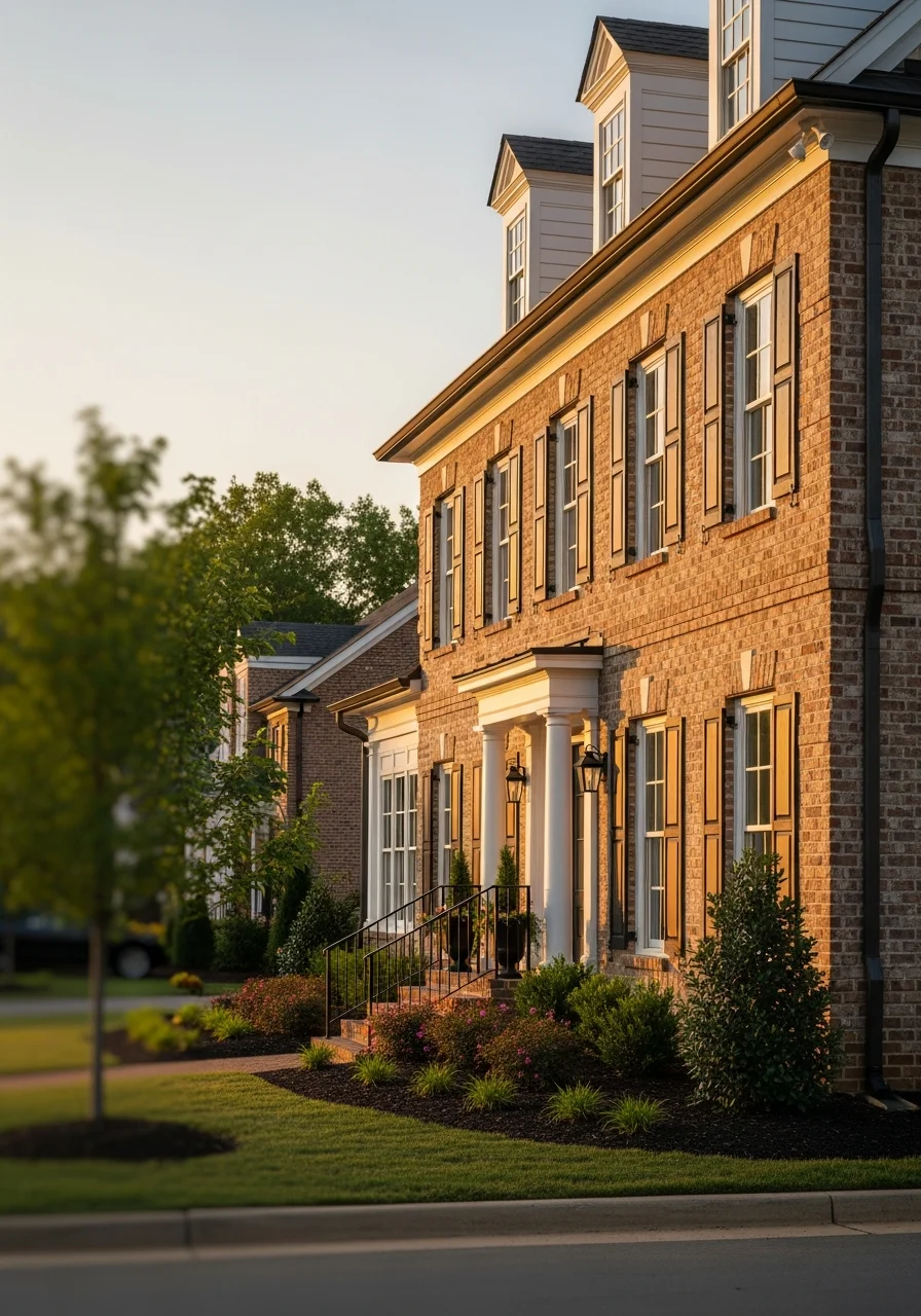 Professional exterior work on a Franklin area residential property.